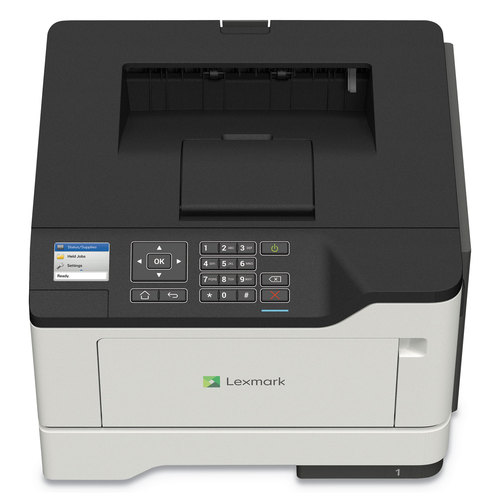 מדפסת לייזר שחור לבן Lexmark MS521DN 