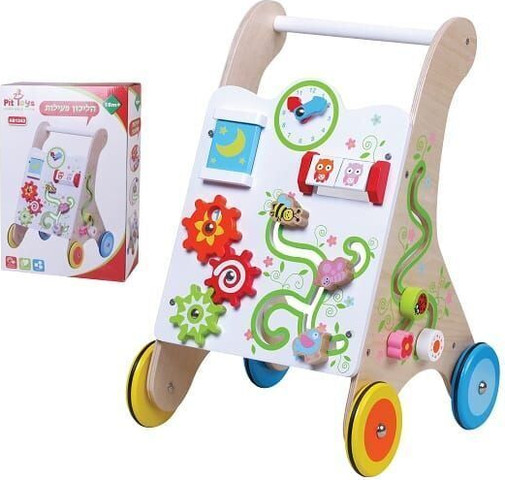 הליכון פעילות מעץ - Pit Toys
