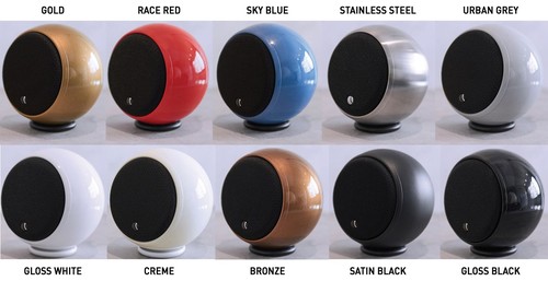 רמקול לווייני מעוצב עגול Gallo Acoustics Adiva