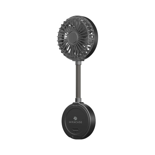 מאוורר ידני מגנטי צבע שחור Miracase MMHF120