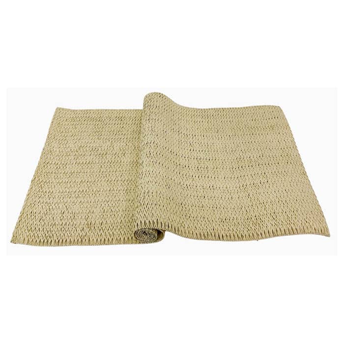 רנר בד קלוע 120×30 ס"מ – קרם