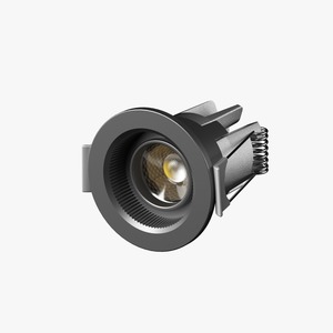 שקוע לד COB קבוע 4W עגול CCT שחור Liper Mira