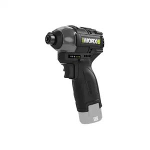 מברגת אימפקט נטענת 12V בראשלס (גוף בלבד) WORX WE203