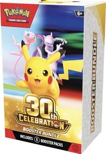 פוקימון TCG חגיגות 30 שנה – מארז 6 בוסטרים | Pokémon TCG: 30th Celebration Booster Bundle