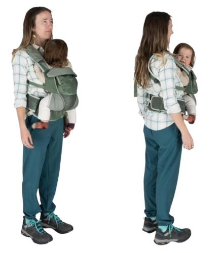 מנשא חזה לתינוק לטיולים Osprey - POCO™ Soft Child Carrier 