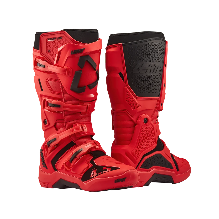 מגף רכיבה ליט אדום - LEATT BOOTS 4.5 EVO