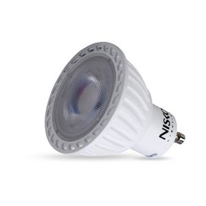 נורת דקרויקה לבנה 60° GU10 6W אור קר Nisko