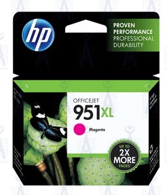 HP 951XL Magenta – מחסנית דיו מג'נטה מקורית בתפוקה גבוהה