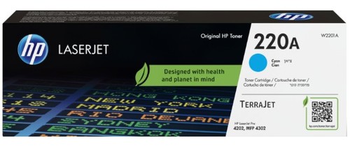 HP 220A Cyan – W2201A – ציאן, כ־1,800 דפים