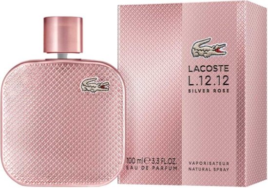 בושם לאישה לקוסט LACOSTE L 1212 SILVER ROSE ML E.D.P