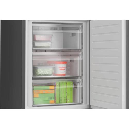 מקרר מקפיא תחתון 363 ליטר Bosch KGN39VXCT נירוסטה מושחרת