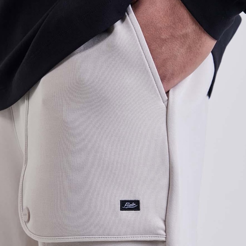 מכנס BALR מידות XS-3XL לגברים בגוון אפור בהיר