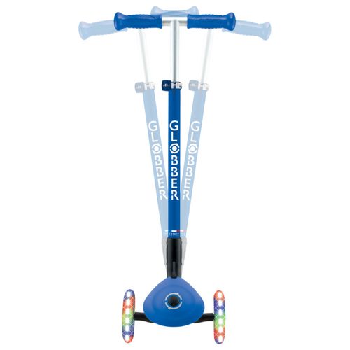 קורקינט 3 גלגלים מתקפל עם גלגלים מאירים PRIMO FOLDABLE LIGHTS - כחול נייבי