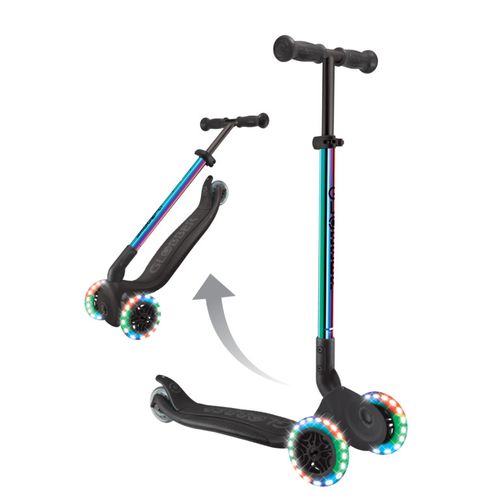 קורקינט 3 גלגלים מתקפל עם גלגלים מאירים PRIMO FOLDABLE LIGHTS - נאוכרום