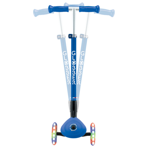 קורקינט 3 גלגלים מתקפל עם גלגלים מאירים PRIMO FOLDABLE LIGHTS - כחול נייבי