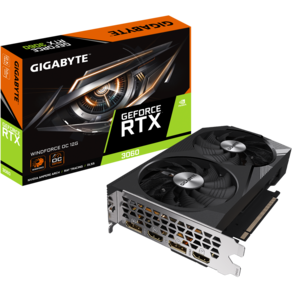 כרטיס מסך | OC | 12GB Rev 2.0 Gigabyte RTX 3060 Windforce 2