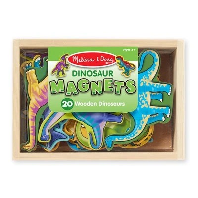 דינוזאורים מגנטים מעץ מבית מליסה ודאג Melissa And Doug