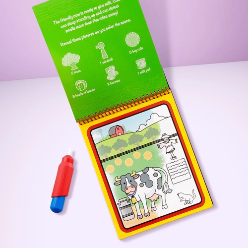 חוברת טוש המים חווה מבית מליסה ודאג Melissa And Doug