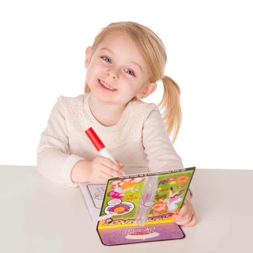 חוברת טוש הקסם פיות מבית מליסה ודאג Melissa And Doug