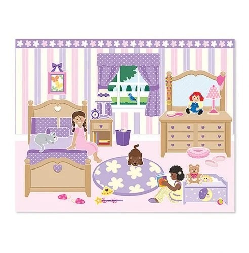 חוברת מדבקות לעיצוב הבית מבית מליסה ודאג Melissa And Doug