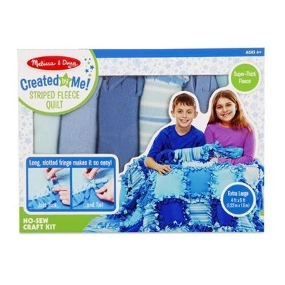 ערכת יצירת שמיכת צמר כחולה מבית מליסה ודאג Melissa And Doug