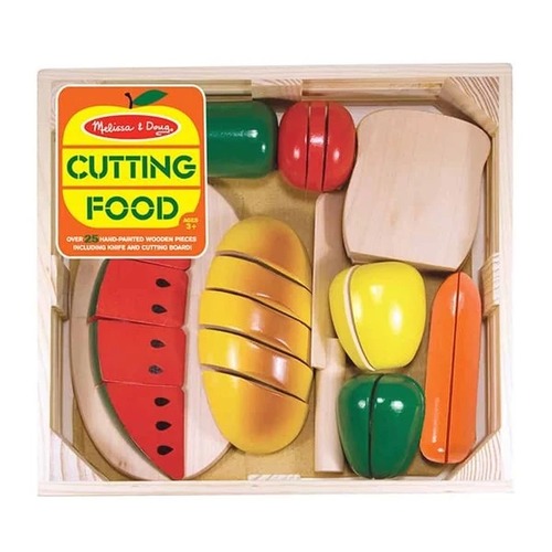 סט אוכל לחיתוך מעץ מבית מליסה ודאג Melissa and Doug