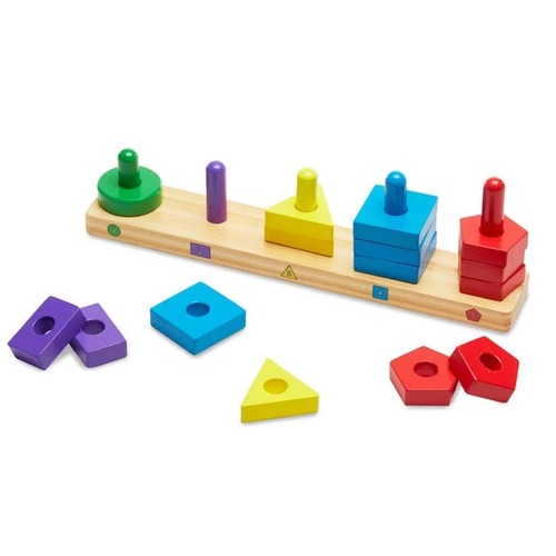 ספירת צורות לקטנים מבית מליסה ודאג MELISSA & DOUG