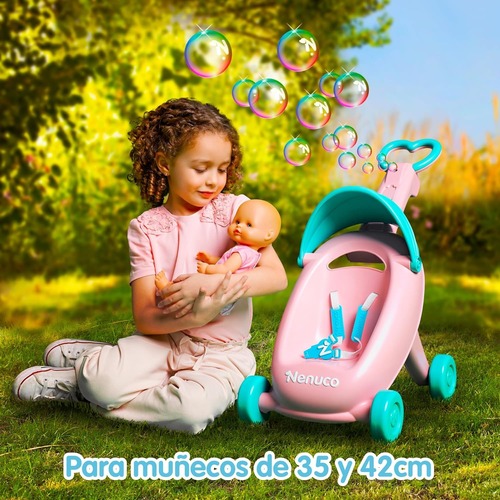 בובת ננוקו ועגלת בועות סבון Nenuco