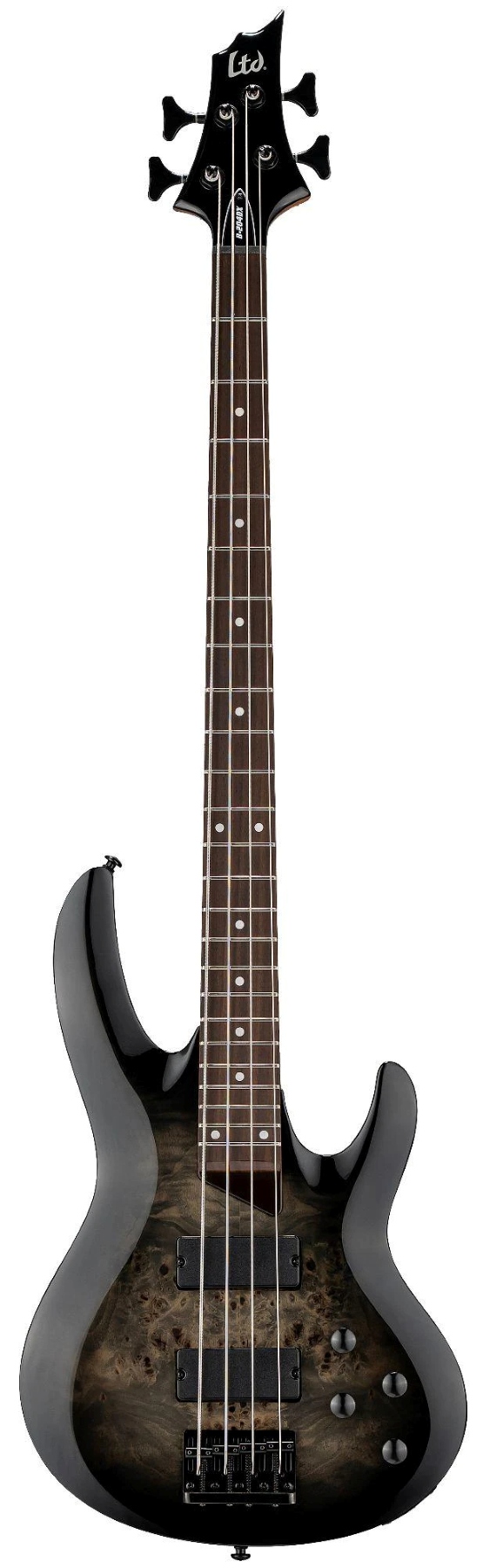גיטרה בס ESP LTD B-204DX Black Burst