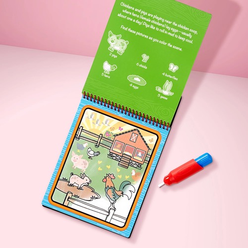חוברת טוש המים חווה מבית מליסה ודאג Melissa And Doug