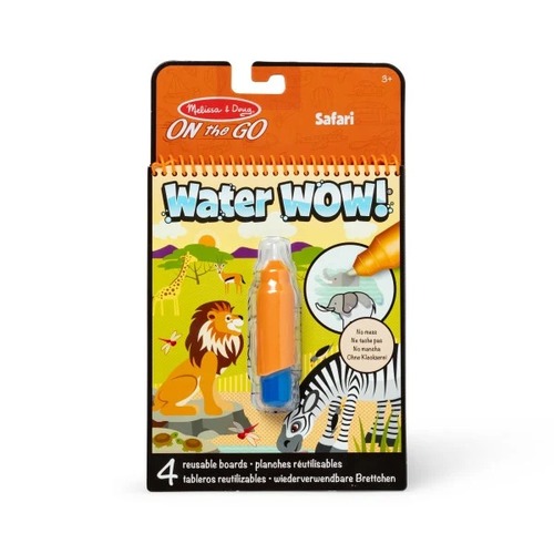 חוברת טוש המים ספארי מבית מליסה ודאג Melissa And Doug