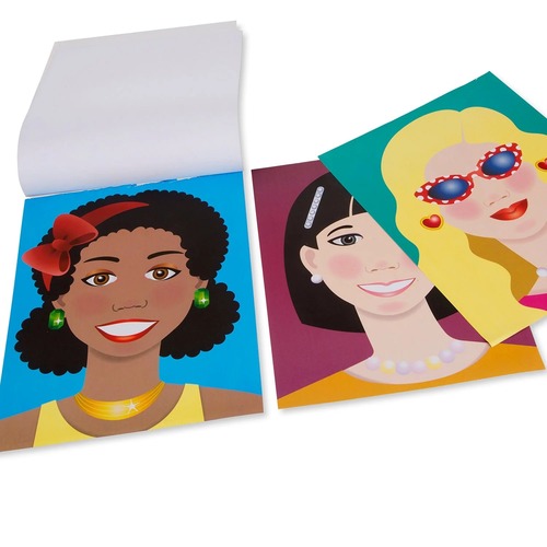 חוברת מדבקות פנים מבית מליסה ודאג Melissa and Doug