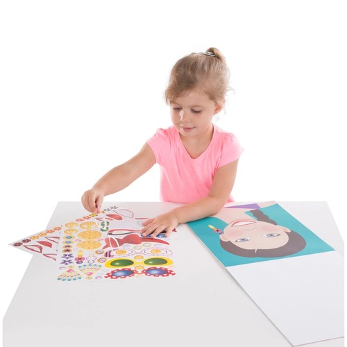חוברת מדבקות פנים מבית מליסה ודאג Melissa and Doug