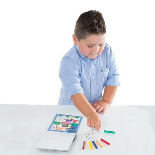 צביעה לפי מספרים - כחול מבית מליסה ודאג MELISSA AND DOUG