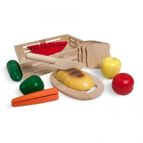 סט אוכל לחיתוך מעץ מבית מליסה ודאג Melissa and Doug