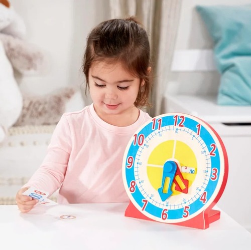 שעון ללימוד שעה מבית מליסה ודאג Melissa And Doug