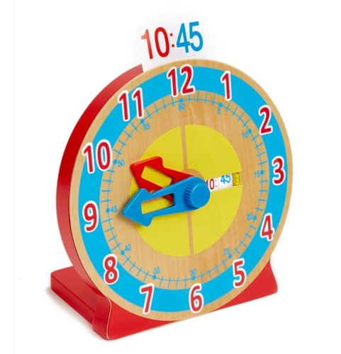 שעון ללימוד שעה מבית מליסה ודאג Melissa And Doug