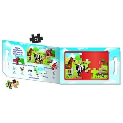 פאזל מגנטי חיות חווה מבית מליסה ודאג Melissa And Doug