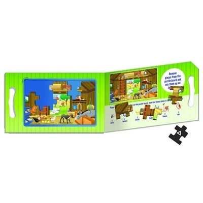 פאזל מגנטי חיות חווה מבית מליסה ודאג Melissa And Doug