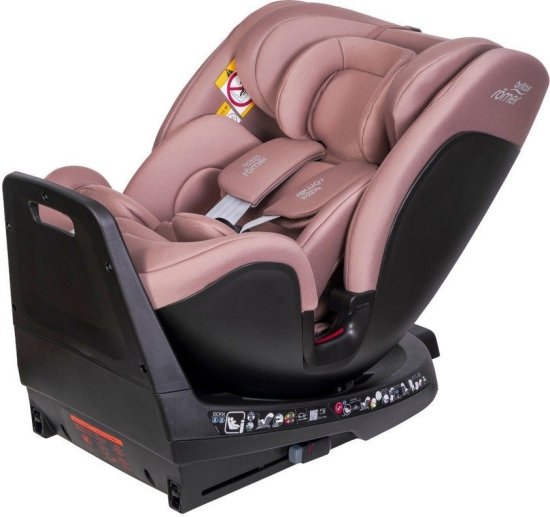 כסא בטיחות מסתובב משולב בוסטר °Britax Swivel Grow Max 360 - צבע ורוד
