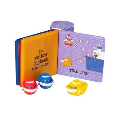 ספר אמבטיה עם צעצועי אונייה מבית מליסה ודאג Melissa And Doug