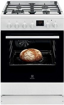 ‏תנור משולב כיריים Electrolux LKK620200W אלקטרולוקס
