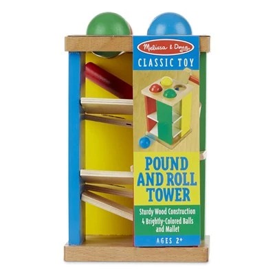מגדל הך פטיש כדורים מעץ מבית מליסה ודאג Melissa And Doug
