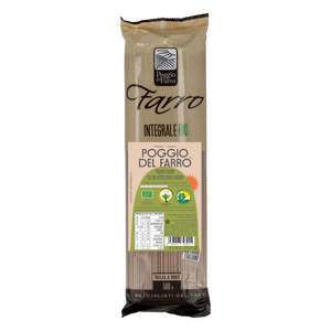 פסטה ספגטי מקמח כוסמין מלא אורגני 500 גרם | Poggio del Farro