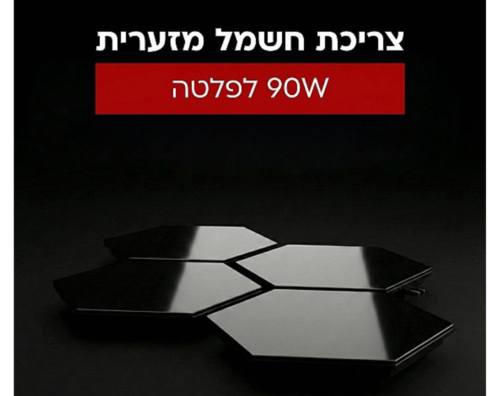 פלטת שבת מתחברת מזכוכית - סט זוגי UNIVERSE NRI-956X2 שחור