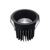 שקוע דארק לייט שחור LEDON VENICE 7.5cm CCT 12W COB
