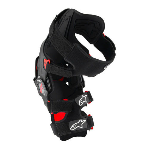 מגני ברכיים (ברייס) אלפינסטארס שחור/אדום – Alpinestars RK-7 PLASMA KNEE BRACE BLACK/RED