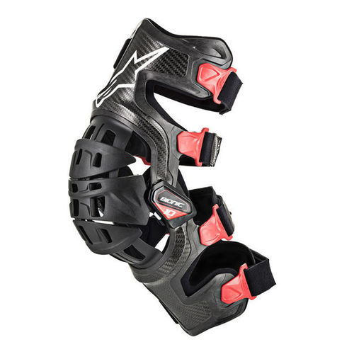 מגני ברכיים (ברייס) שמאל אלפינסטארס – Alpinestars BIONIC-10 CARBON KNEE BRACE LEFT