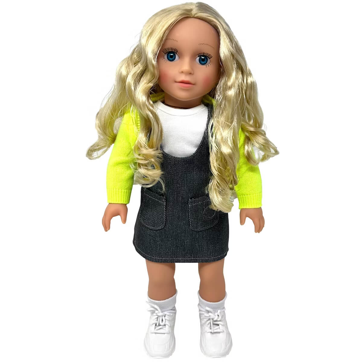 בובה עם גוף רך ותלבושת אופנתית New York Doll Collection
