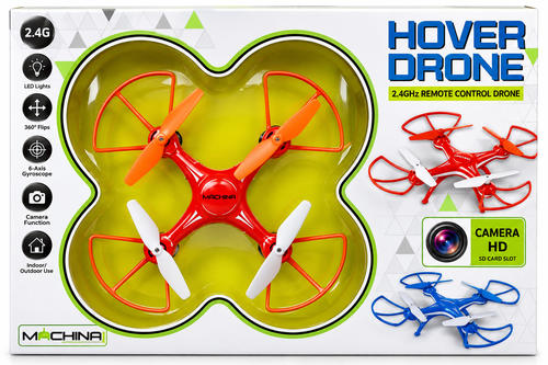 רחפן Hover Drone עם מצלמת SD ותאורה Machina